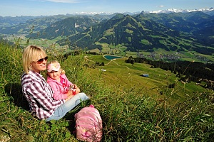 Ausblick von der Hohen Salve