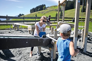 Wasserspiele Filzalmsee Brixen im Thale